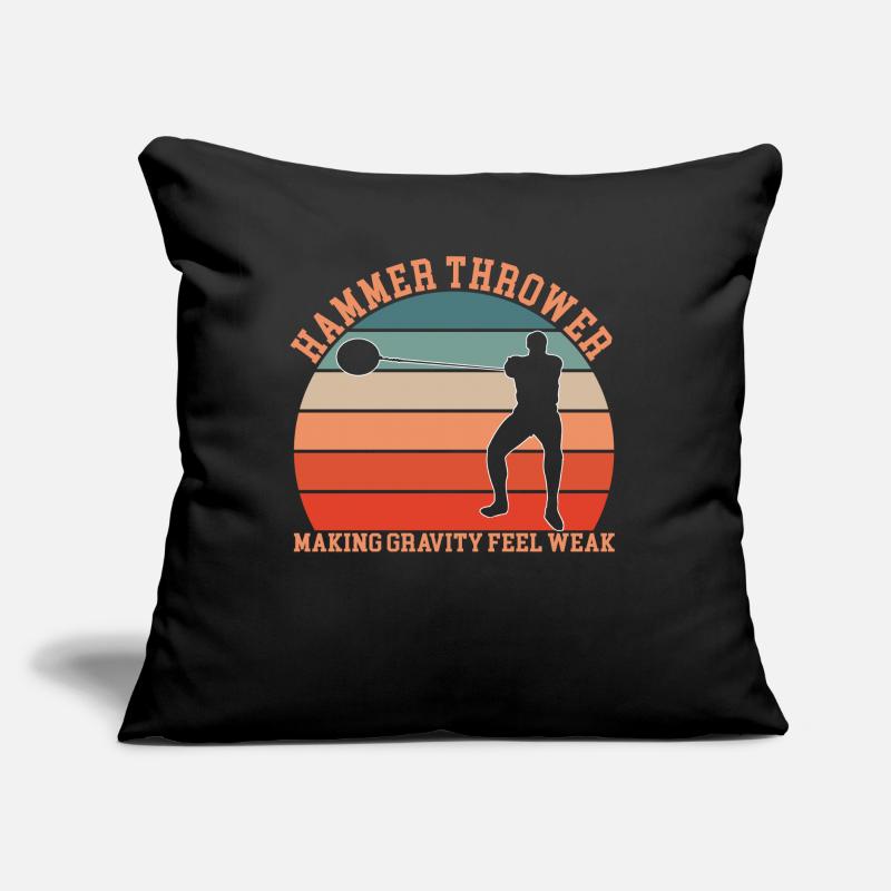 Lancer de marteau Coussin et housse de 45 x 45 cm