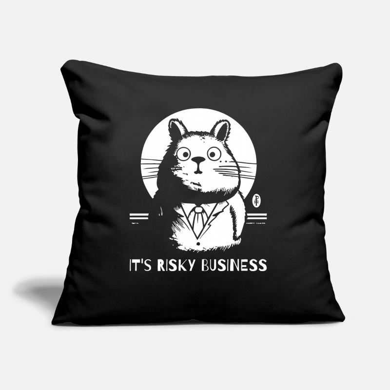 Activité dangereuse, hamsters Coussin et housse de 45 x 45 cm