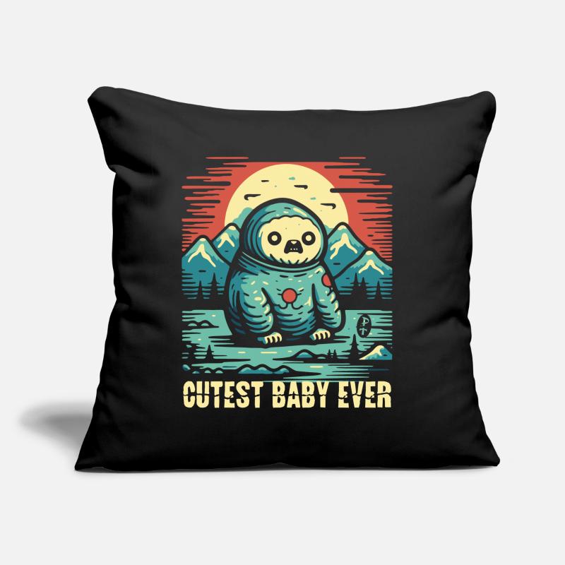 Le bébé le plus mignon de tous les temps Coussin et housse de 45 x 45 cm