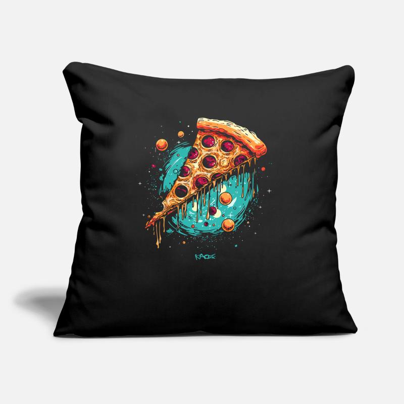 Galaxy Pizza Sofa pillow with filling 45cm x 45cm