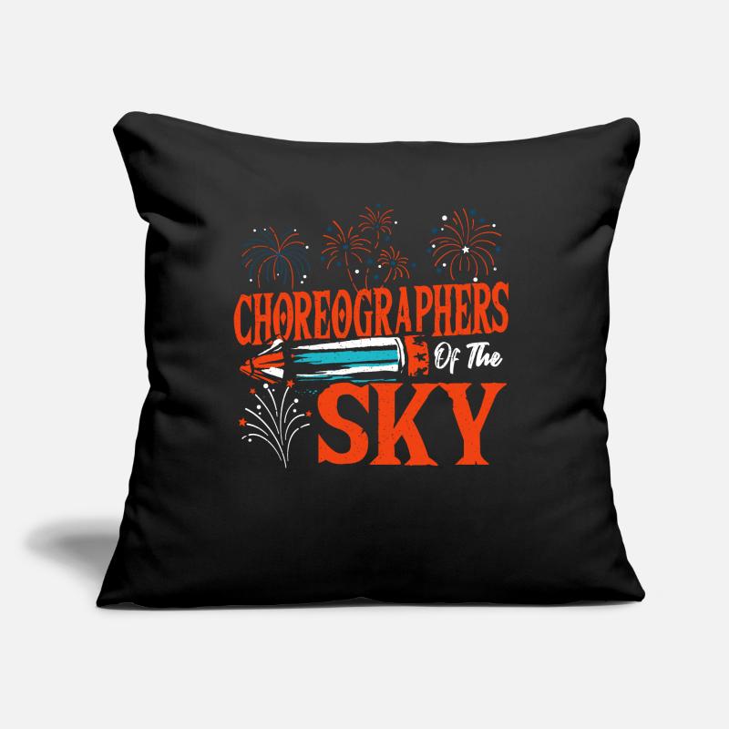 Fireworks Fire Marshal Pyro Crew Sofa pillow with filling 45cm x 45cm