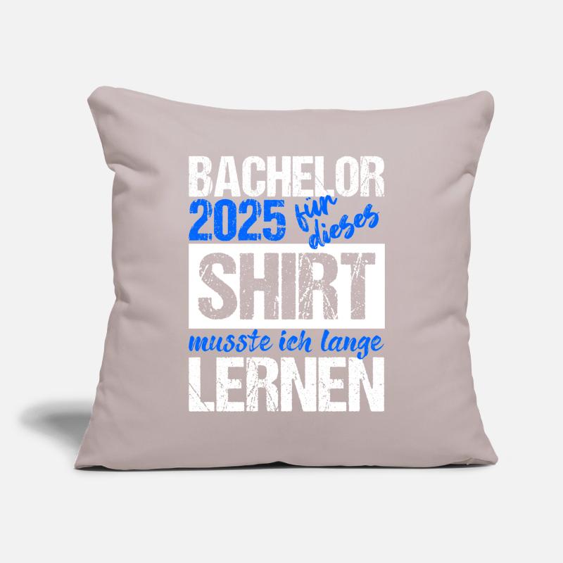 Bachelor 2025 Learned Enough Gift Student Uni Sofa pillow with filling 45cm x 45cm