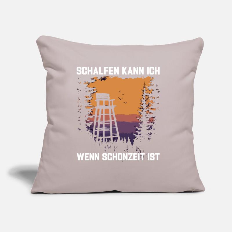 Chasse Saison Fermée Coussin et housse de 45 x 45 cm