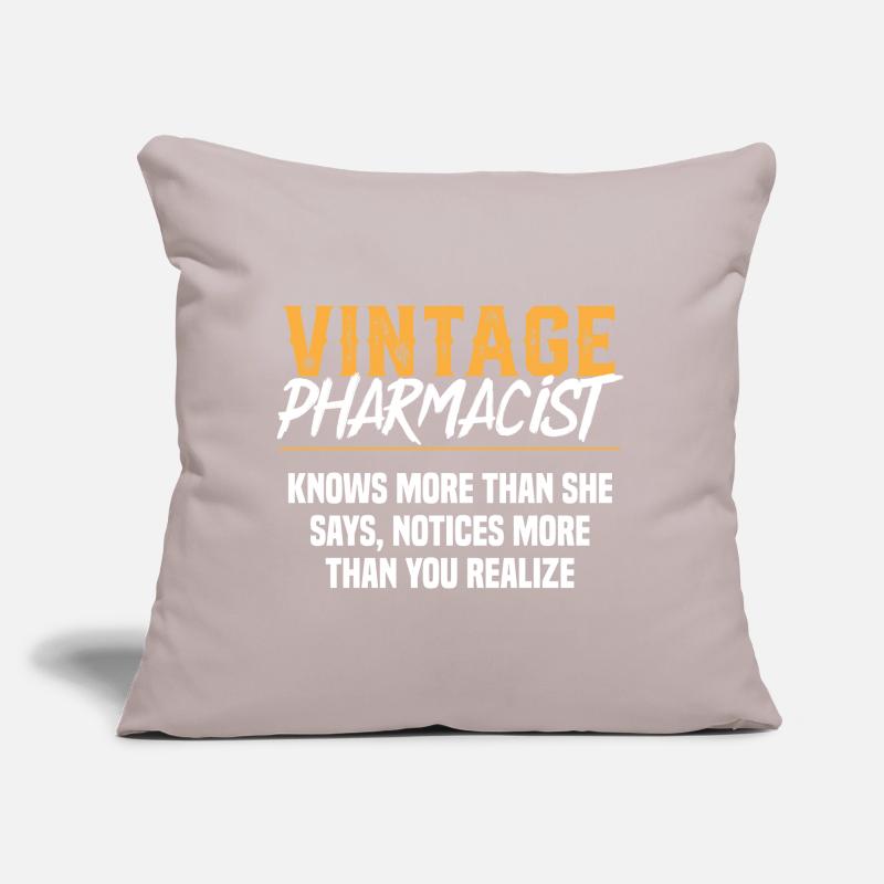 Year Pharmacist Pharma Pharma Tech Pharmacy Sofa pillow with filling 45cm x 45cm