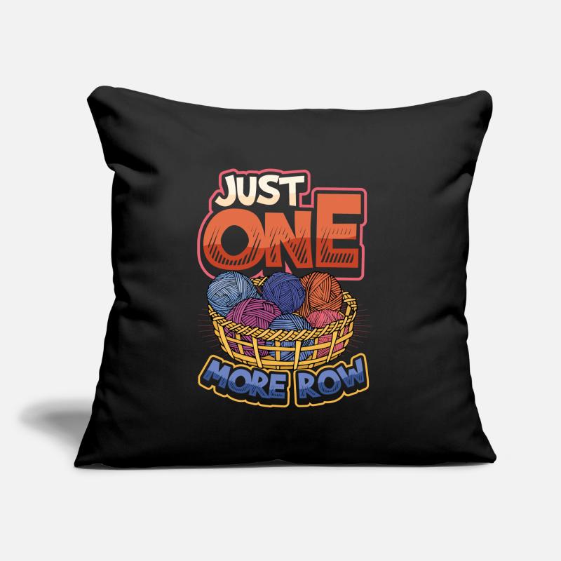 Il suffit de crocheter une rangée Coussin et housse de 45 x 45 cm