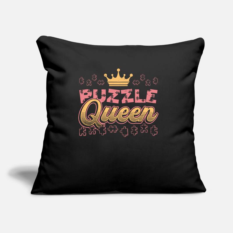 Puzzle Queen, jeu de réflexion Coussin et housse de 45 x 45 cm