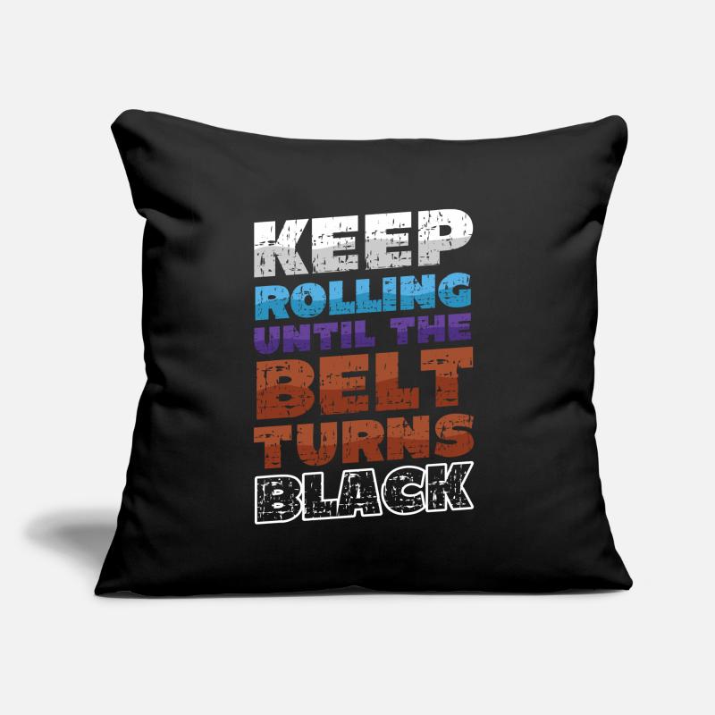 Keep turning until the belt turns black, karate Sofa pillow with filling 45cm x 45cm