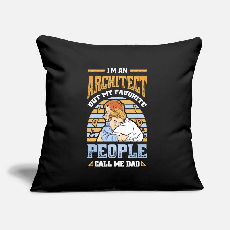 I am an architect Sofa pillow with filling 45cm x 45cm