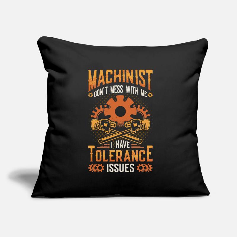 Machine operators have tolerance problems Sofa pillow with filling 45cm x 45cm