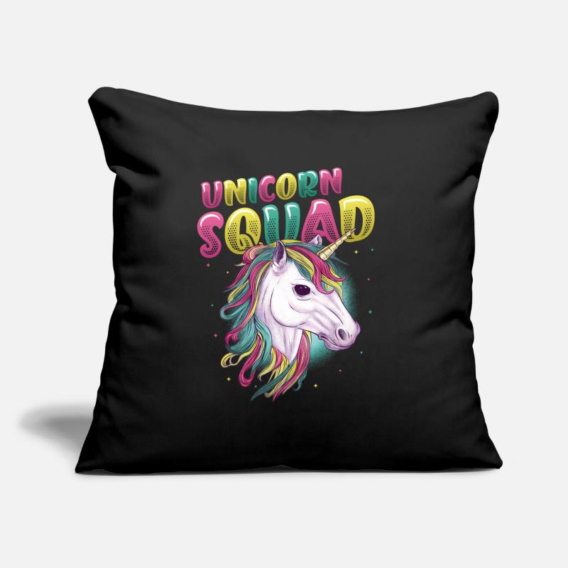 Einhorn, Kader, Mädchen Sofakissen mit Füllung 45 x 45 cm