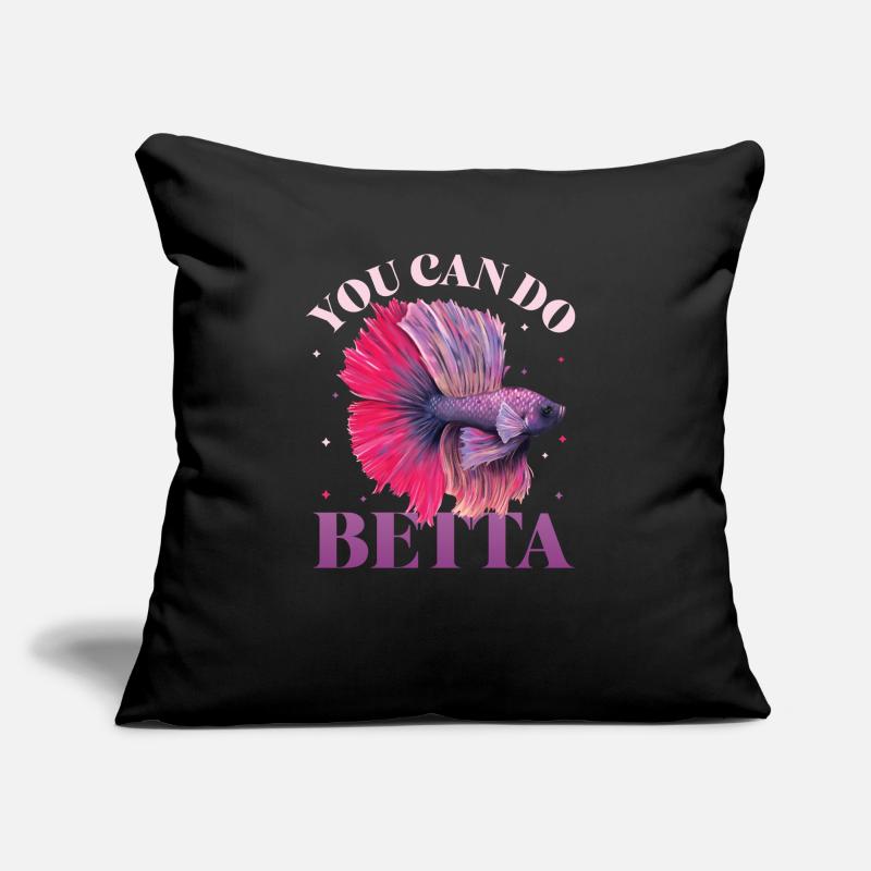 Keeping betta fish Sofa pillow with filling 45cm x 45cm