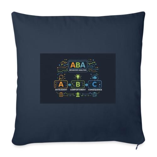 aba - Coussin et housse de 45 x 45 cm