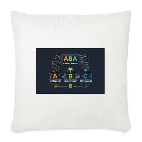 aba - Coussin et housse de 45 x 45 cm