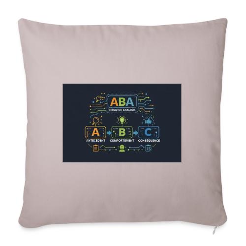 aba - Coussin et housse de 45 x 45 cm