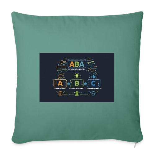 aba - Coussin et housse de 45 x 45 cm