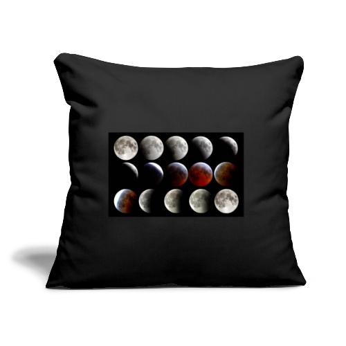 Progression de l’éclipse lunaire - Coussin et housse de 45 x 45 cm