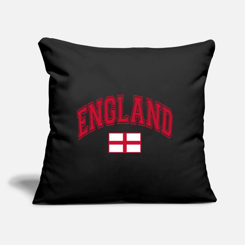 Drapeau de l’Angleterre Coussin et housse de 45 x 45 cm