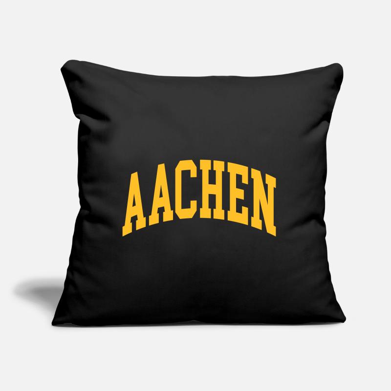 Aix-la-Chapelle Coussin et housse de 45 x 45 cm