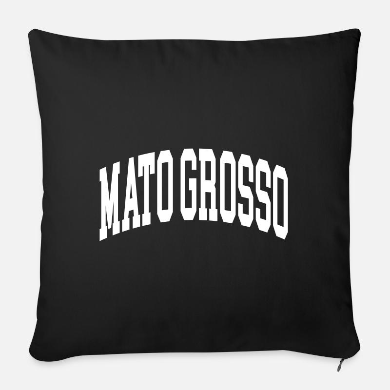 Mato Grosso - Sofakissen mit Füllung 45 x 45 cm - Schwarz