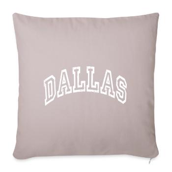 Dallas - Sofa pillow with filling 45cm x 45cm - light taupe - Front