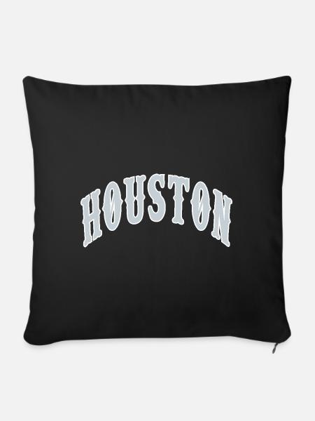 Houston - Sofakissen mit Füllung 45 x 45 cm - Schwarz
