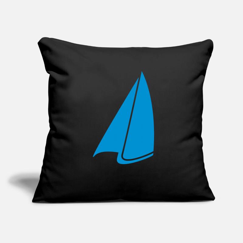 Plain sailing Sofa pillow with filling 45cm x 45cm