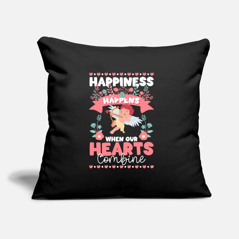 Dear friend affection Sofa pillow with filling 45cm x 45cm