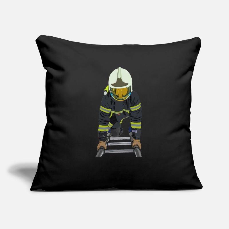 LEITER FEUERBEKÄMPFER Sofakissen mit Füllung 45 x 45 cm