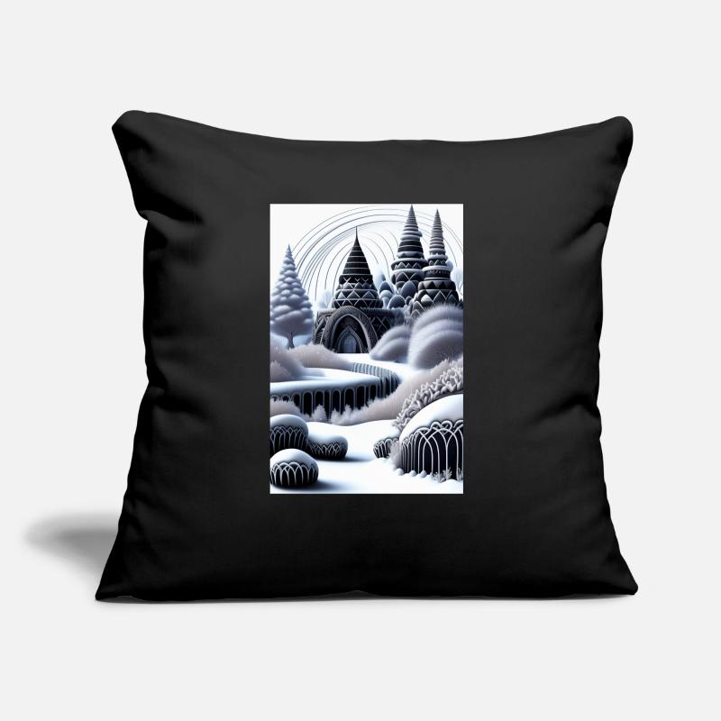 Conception de Noël d’animation 3D Coussin et housse de 45 x 45 cm