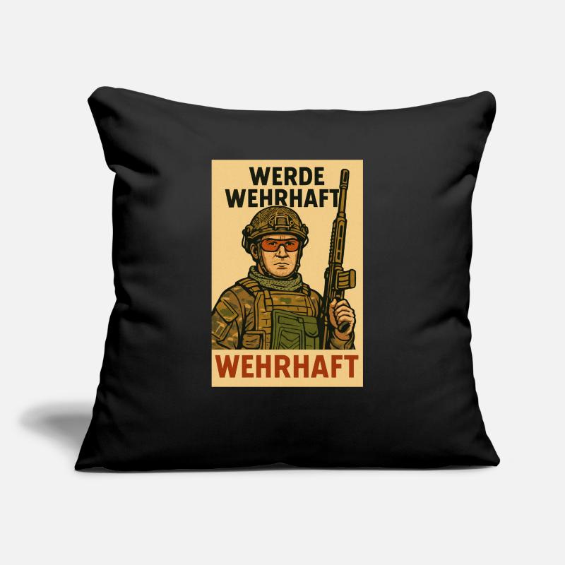 „Er wird dir nicht helfen – er wird dich zerstören Sofakissen mit Füllung 45 x 45 cm
