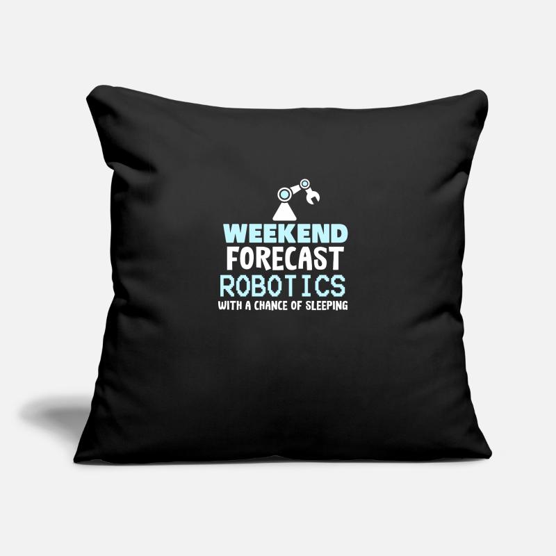 ROBOTICS : Weekend Forecast Robotics Coussin et housse de 45 x 45 cm