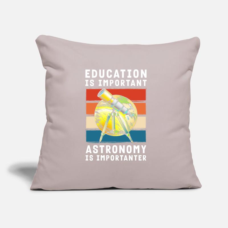 Science du système solaire Star Rocket Coussin et housse de 45 x 45 cm