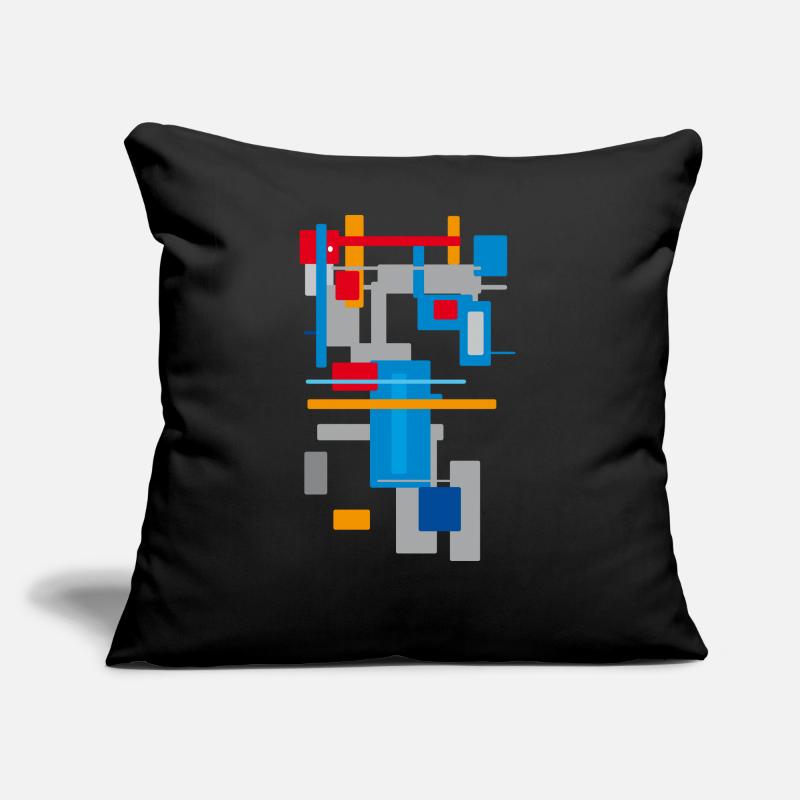 Architecture Patterns Sofa pillow with filling 45cm x 45cm