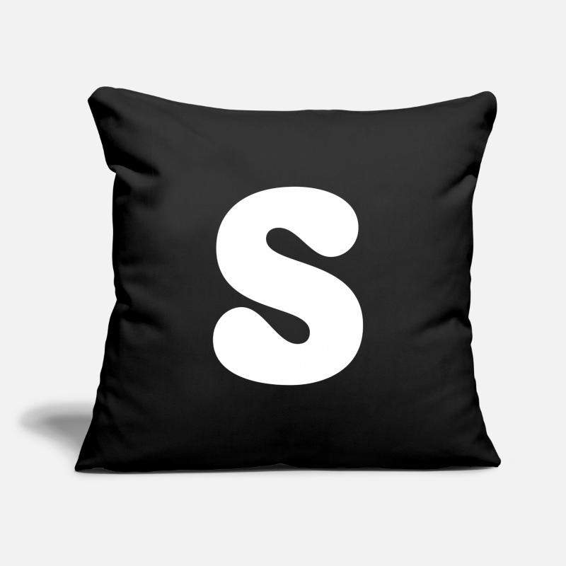S Sofa pillow with filling 45cm x 45cm