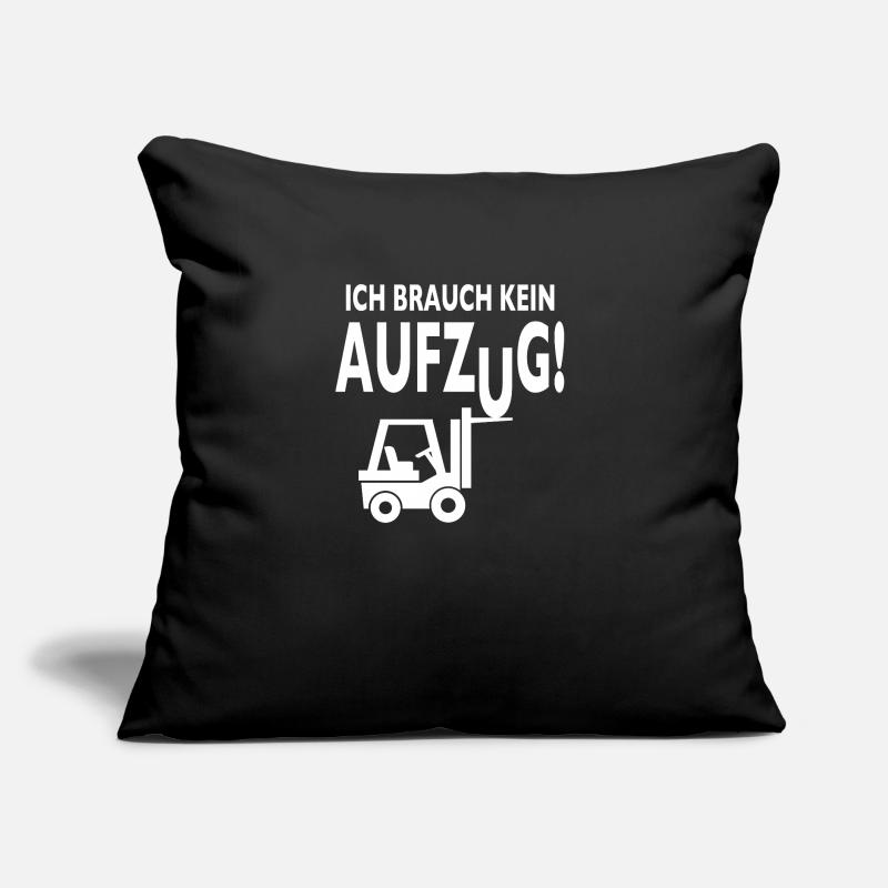 Staplerfahrer Lagerist Gabelstaplerfahrer Stapler Sofakissen mit Füllung 45 x 45 cm
