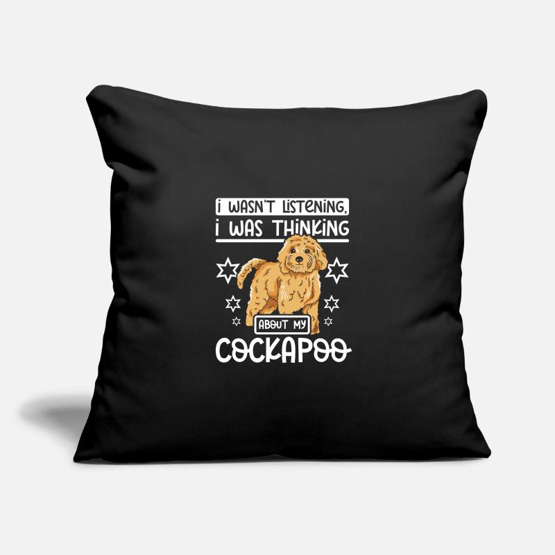 I was thinking about my cockapoo Sofakissen mit Füllung 45 x 45 cm