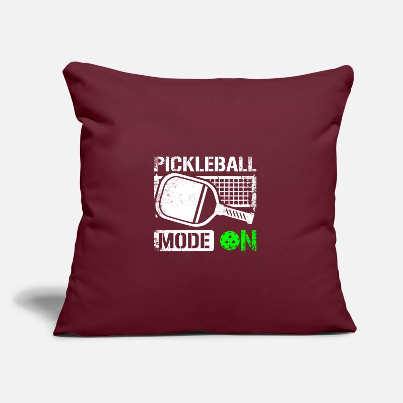 Mode pickleball activé Coussin et housse de 45 x 45 cm