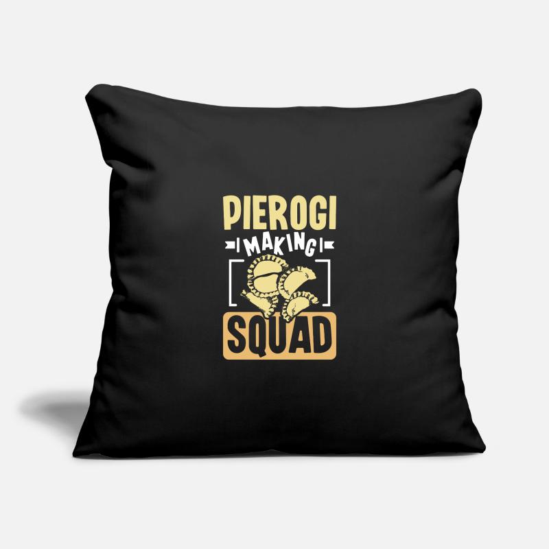 Pierogi making squad Sofakissen mit Füllung 45 x 45 cm