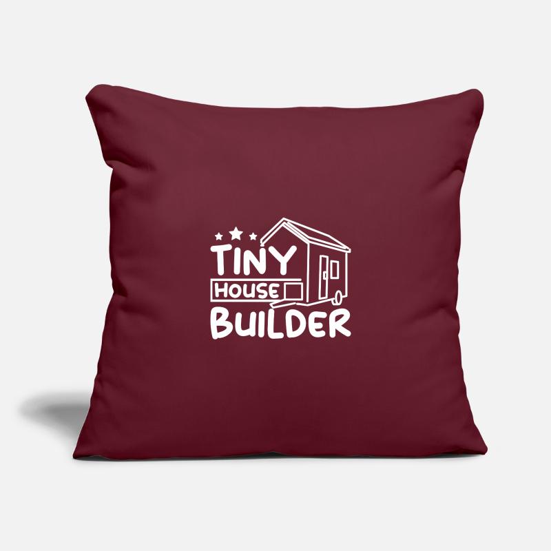 Tiny house builder Sofa pillow with filling 45cm x 45cm