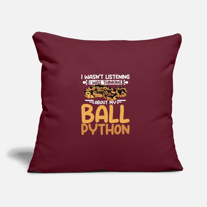 I was thinking about my ball python Sofakissen mit Füllung 45 x 45 cm