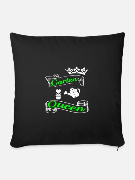 Garten - Sofakissen mit Füllung 45 x 45 cm - Schwarz
