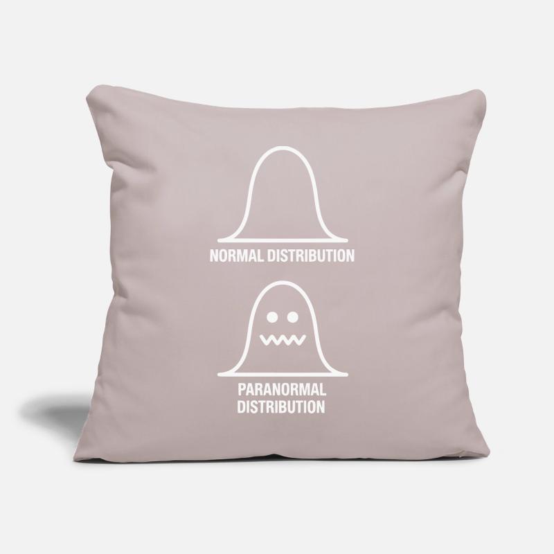 Math Statistics Normal Paranormal Distribution Sofa pillow with filling 45cm x 45cm