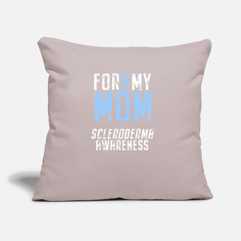 Scleroderma Bewusstsein Mom Band Sofakissen mit Füllung 45 x 45 cm