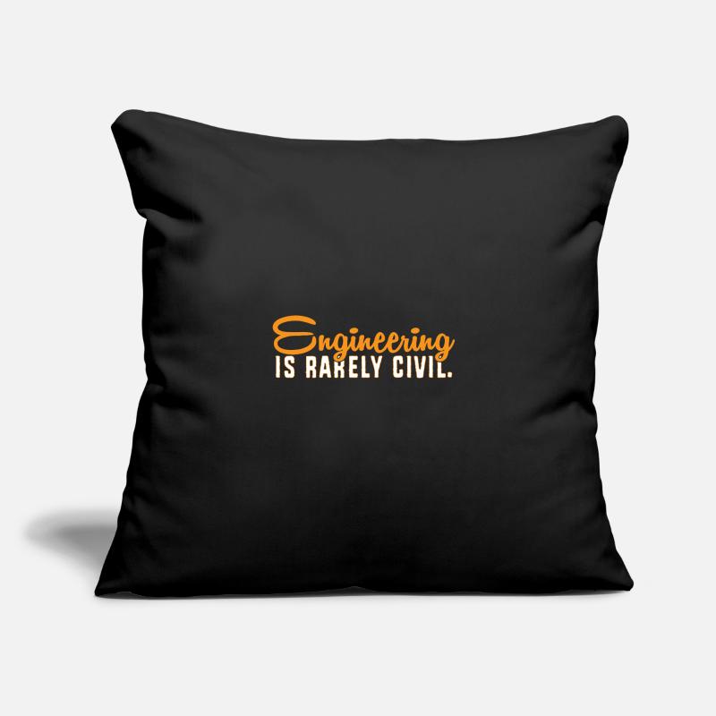 Civil Engineer Construction Site Construction Worker Sofa pillow with filling 45cm x 45cm