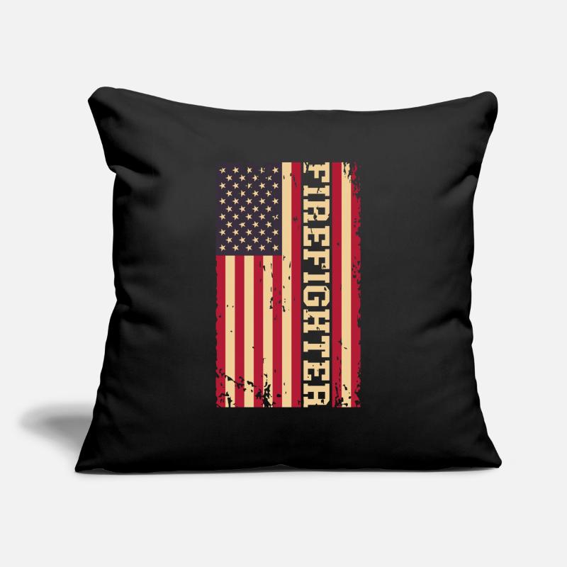 Fire brigade Sofa pillow with filling 45cm x 45cm