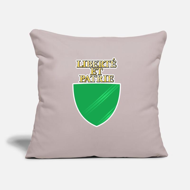 Drapeau de Vaud Coussin et housse de 45 x 45 cm