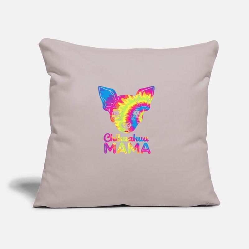 Chihuahua Mutter Muttertag Mama Sofakissen mit Füllung 45 x 45 cm