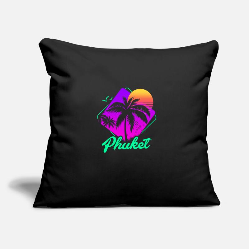 Thailand Thai Language Phuket Sofa pillow with filling 45cm x 45cm