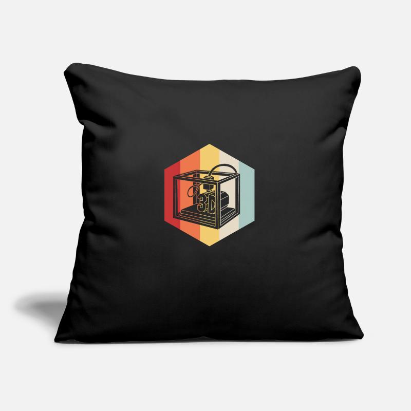 Impression 3D Coussin et housse de 45 x 45 cm