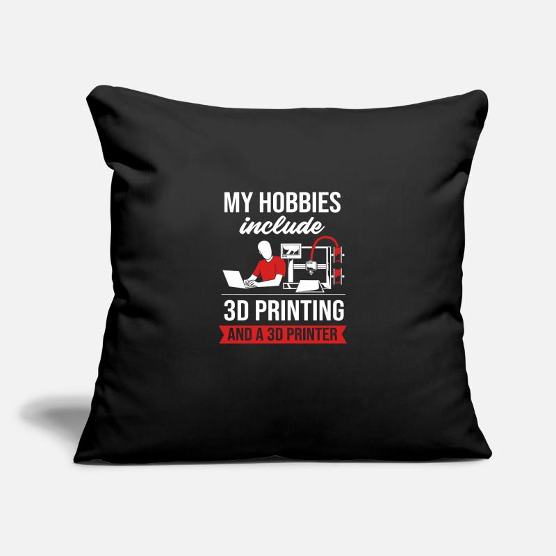Impression 3D Impression Prototype Coussin et housse de 45 x 45 cm